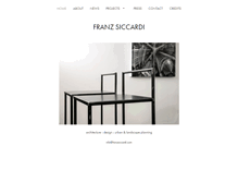 Tablet Screenshot of franzsiccardi.com